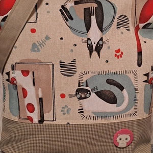 MacsKarikatúra 2.0 :) szatyor, ökotáska, válltáska - táska & tok - bevásárlás & shopper táska - shopper, textiltáska, szatyor - Meska.hu