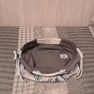 Pálmaleveles :) - hátiszatyor, tornazsák, gymbag - táska & tok - hátizsák - tornazsák, gymbag - Meska.hu