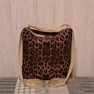 Párducminta :) variálható válltáska/hátizsák/crossbody táska - táska & tok - variálható táska - Meska.hu