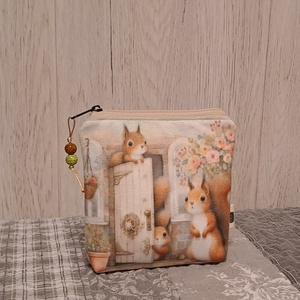 Mókusok :) neszesszer/sminktáska/betéttartó, Táska & Tok, Neszesszer, Varrás, MESKA