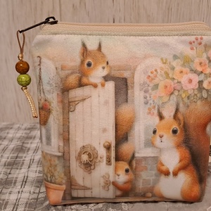 Mókusok :) neszesszer/sminktáska/betéttartó - táska & tok - neszesszer - Meska.hu