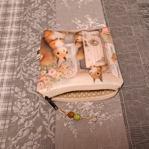 Mókusok :) neszesszer/sminktáska/betéttartó - táska & tok - neszesszer - Meska.hu