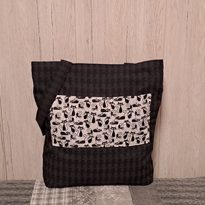 Vicces cicák :) kifordítom-befordítom szatyor, ökotáska, válltáska - táska & tok - bevásárlás & shopper táska - shopper, textiltáska, szatyor - Meska.hu