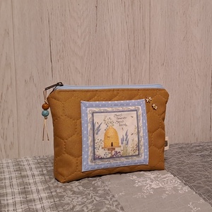 Bee happy  :) neszesszer/sminktáska/irattartó - Meska.hu