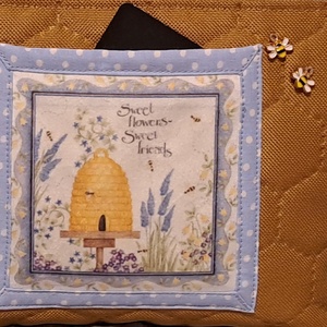 Bee happy  :) neszesszer/sminktáska/irattartó - táska & tok - neszesszer - Meska.hu