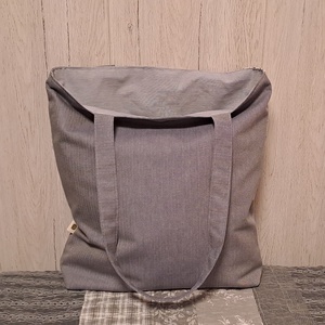 Kék-bézs variációk :) szatyor, ökotáska, válltáska - táska & tok - bevásárlás & shopper táska - shopper, textiltáska, szatyor - Meska.hu