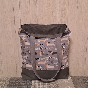 Virslikutyák 2.0 :) szatyor, ökotáska, válltáska - táska & tok - bevásárlás & shopper táska - shopper, textiltáska, szatyor - Meska.hu