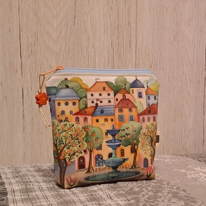 Mediterrán hangulat :) neszesszer/sminktáska/betéttartó - Meska.hu