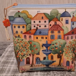 Mediterrán hangulat :) neszesszer/sminktáska/betéttartó - táska & tok - neszesszer - Meska.hu