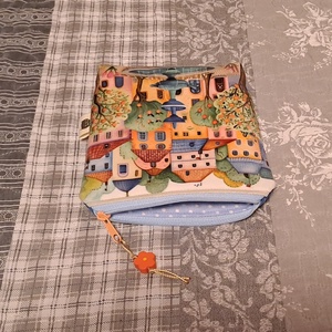 Mediterrán hangulat :) neszesszer/sminktáska/betéttartó - táska & tok - neszesszer - Meska.hu