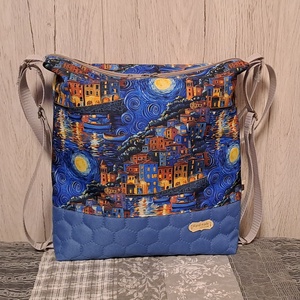 Alkony a vizen :) variálható válltáska/hátizsák/crossbody táska - Meska.hu