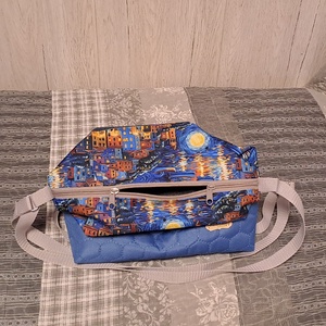 Alkony a vizen :) variálható válltáska/hátizsák/crossbody táska - táska & tok - variálható táska - Meska.hu