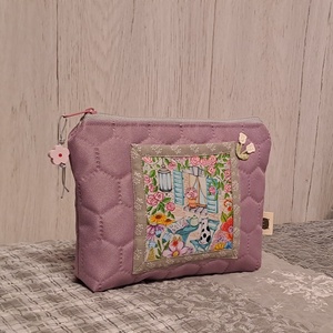 Virágos hangulat  :) neszesszer/sminktáska/irattartó - Meska.hu