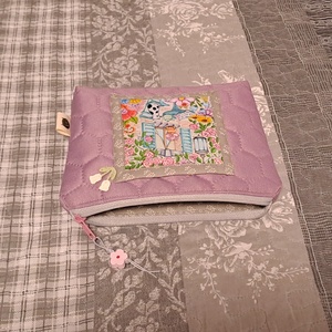 Virágos hangulat  :) neszesszer/sminktáska/irattartó - táska & tok - neszesszer - Meska.hu