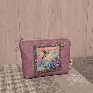 Kolibri  :) neszesszer/sminktáska/irattartó - Meska.hu