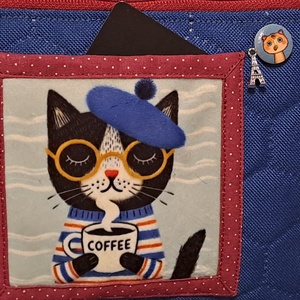 Franciás hangulat :) neszesszer/sminktáska/irattartó - táska & tok - neszesszer - Meska.hu