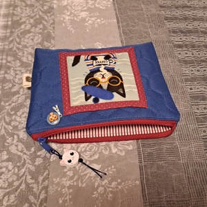 Franciás hangulat :) neszesszer/sminktáska/irattartó - táska & tok - neszesszer - Meska.hu