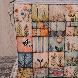 Tavaszi mozaik :) e-book/notesz tok - táska & tok - ebook & tablet tok - Meska.hu