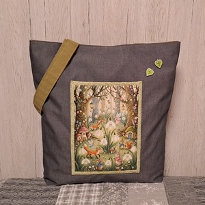 Tavaszi erdő  :) szatyor, ökotáska, válltáska - Meska.hu