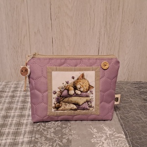 Relax cicamódra  :) neszesszer/sminktáska/irattartó, Táska & Tok, Neszesszer, Varrás, MESKA