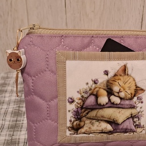 Relax cicamódra  :) neszesszer/sminktáska/irattartó - táska & tok - neszesszer - Meska.hu