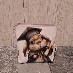 Ballagás nyuszi módra :) neszesszer/sminktáska/betéttartó - Meska.hu