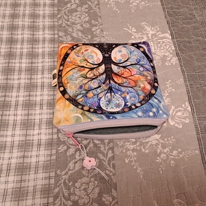 Életfa :) neszesszer/sminktáska/betéttartó - táska & tok - neszesszer - Meska.hu