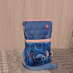 Stitch :) vizhatlan kistáska/mobiltartó/övtáska - Meska.hu