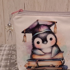 Ballagás pingvin módra :) neszesszer/sminktáska/betéttartó - táska & tok - neszesszer - Meska.hu