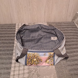 Mediterrán hangulat :) szatyor, ökotáska, válltáska - táska & tok - bevásárlás & shopper táska - shopper, textiltáska, szatyor - Meska.hu