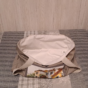 Mediterrán hangulat :) szatyor, ökotáska, válltáska - táska & tok - bevásárlás & shopper táska - shopper, textiltáska, szatyor - Meska.hu