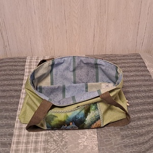 Erdő mélyén házikó :) szatyor, ökotáska, válltáska - táska & tok - bevásárlás & shopper táska - shopper, textiltáska, szatyor - Meska.hu
