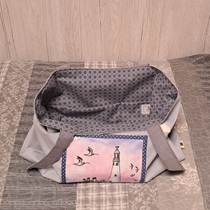 Hajnal az öbölben :) szatyor, ökotáska, válltáska - táska & tok - bevásárlás & shopper táska - shopper, textiltáska, szatyor - Meska.hu