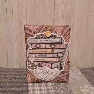 Austen könyvkupac :) könyvtasak, könyvtok, tablet tok, Táska & Tok, Ebook & Tablet tok, Varrás, MESKA