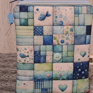 Patchwork hatás :) e-book/notesz tok - táska & tok - ebook & tablet tok - Meska.hu
