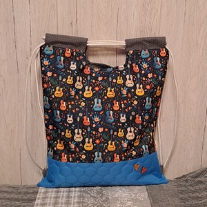 Gitáros :) - hátiszatyor, tornazsák, gymbag - táska & tok - hátizsák - tornazsák, gymbag - Meska.hu