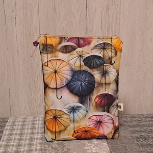 Esernyők :) tablet/e-book/könyv tok, Táska & Tok, Ebook & Tablet tok, Varrás, Ez a cipzárral záródó tok tablet, e-book olvasó vagy akár kisebb könyv tárolására is alkalmas. Legn..., MESKA