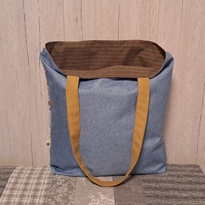 Rókák mindenhol :) szatyor, ökotáska, válltáska - táska & tok - bevásárlás & shopper táska - shopper, textiltáska, szatyor - Meska.hu