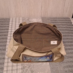 Kék és narancssárga :) szatyor, ökotáska, válltáska - táska & tok - bevásárlás & shopper táska - shopper, textiltáska, szatyor - Meska.hu