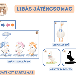 Libás játékcsomag, Játék & Sport, Készségfejlesztő és Logikai játék, Oktató játékok, Fotó, grafika, rajz, illusztráció, MESKA