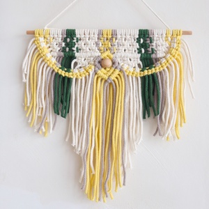 Tengerészkék Mini Falidísz, Otthon & Életmód, Dekoráció, Fali és függő dekoráció, Falra akasztható dekor, Csomózás, MESKA