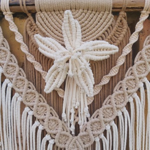 Lili makramé falidísz - otthon & életmód - dekoráció - fali és függő dekoráció - falra akasztható dekor - Meska.hu