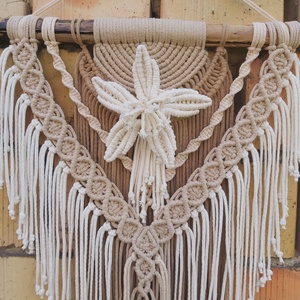 Lili makramé falidísz - otthon & életmód - dekoráció - fali és függő dekoráció - falra akasztható dekor - Meska.hu