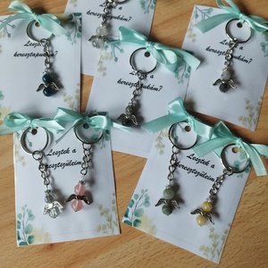 Angyalkás kulcstartó  - táska & tok - kulcstartó & táskadísz - kulcstartó - Meska.hu