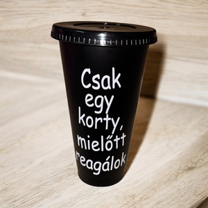 Feliratos pohár, Otthon & Életmód, Konyhafelszerelés, tálalás, Tálalás, Pohár, Mindenmás, MESKA