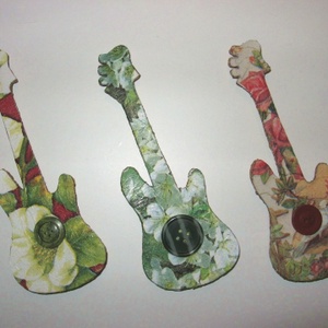 Gitárock - hűtőmágnes - Meska.hu