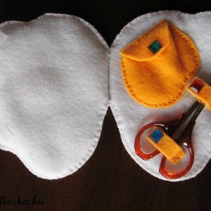 Tükörtojás - utazó varrókészlet - otthon & életmód - lakástextil - varrókellék - Meska.hu