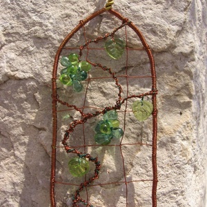 Szőlőlugas - medál - ékszer - nyaklánc - medálos nyaklánc - Meska.hu