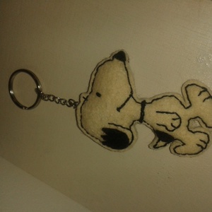 Snoopy kulcstartó - Mariann72 részére -  - Meska.hu