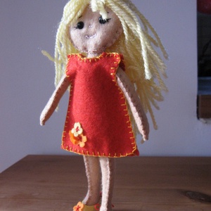 Anasztázia - játékbaba - játék & sport - baba & babaház - baba - Meska.hu